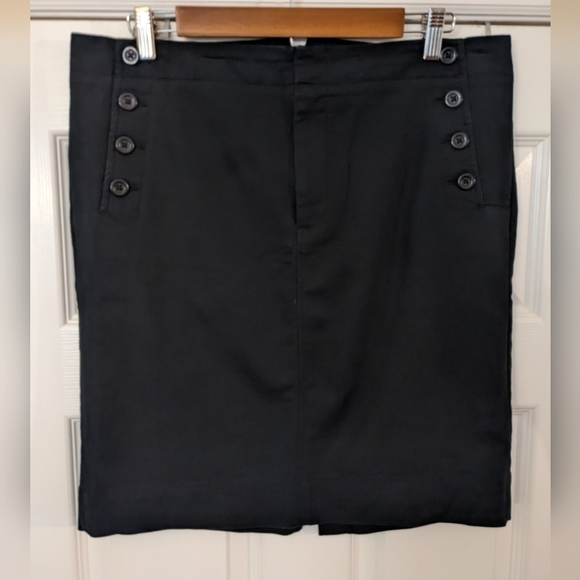 GAP Button Stretch Pencil Skirt - Picture 1 of 10